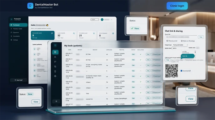 DentalMaster Bot — Dashboard